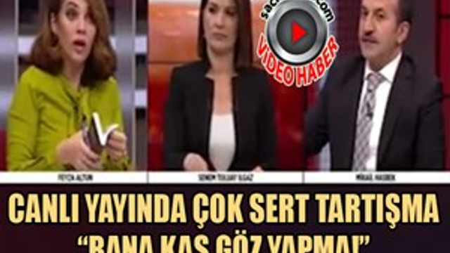 Haber Global canlı yayınında sert tartışma!