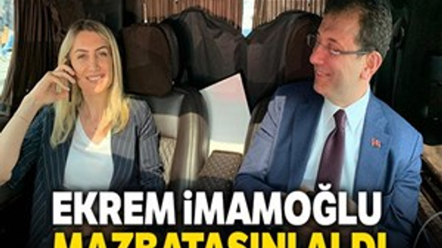 Ekrem İmamoğlu mazbatasını aldı