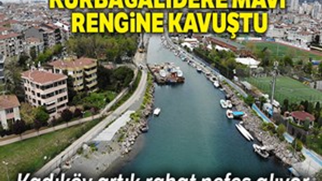Kurbağalıdere kokudan kurtuldu