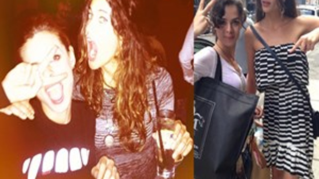 Berrak Tüzünataç Özge'nin doğum gününü böyle kutladı