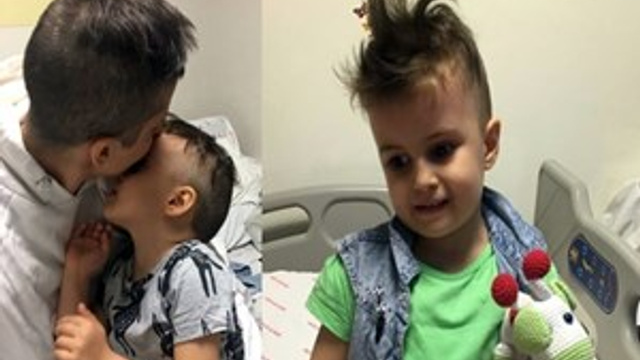 Minik Öykü Arin'in nakil sonrası ilk görüntüleri