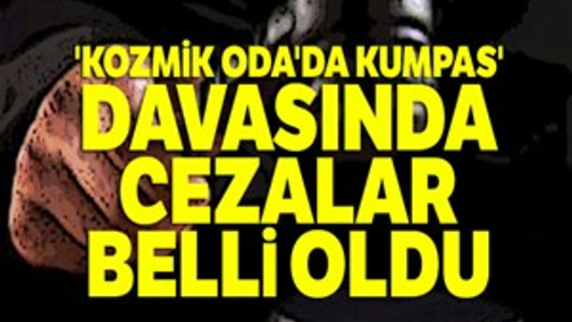 'Kozmik Oda'da kumpas' davasında eski savcı ve hakime hapis cezası