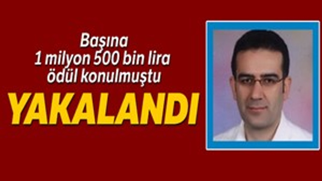 Başına 1 milyon 500 bin lira ödül konulan terörist yakalandı