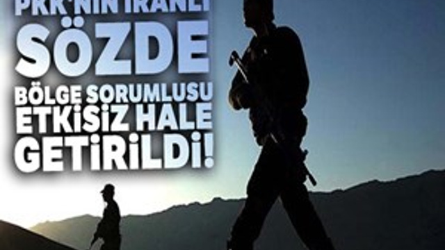 PKK'nın İranlı sözde bölge sorumlusu etkisiz hale getirildi