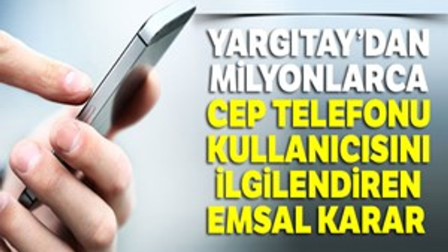 Bozulan telefonu mahkeme kararıyla iade etti!