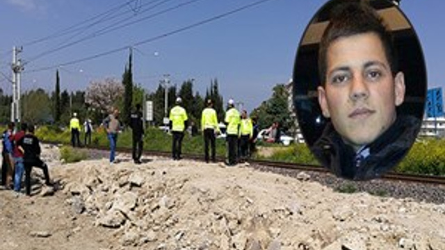 Telefonla konuşurken trenin çarptığı genç hayatını kaybetti!