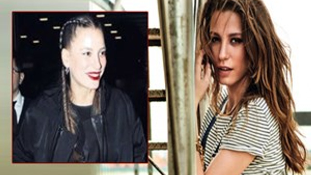 Serenay Sarıkaya örgülü saçlarıyla dikkat çekti