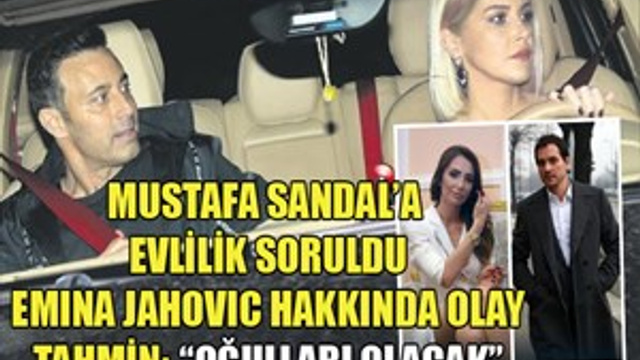 Mustafa Sandal ve Emina Jahovic fırtına gibi esiyor