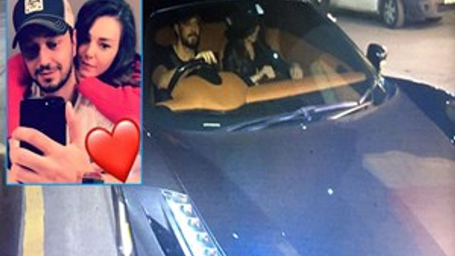 Murat Boz ve Aslı Enver'in Ferrari keyfi