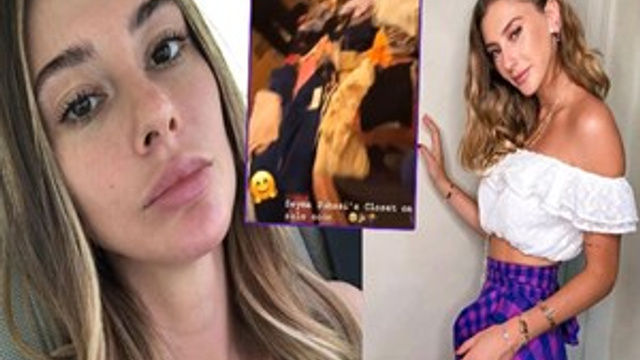 Şeyma Subaşı kıyafetlerini satışa çıkardı