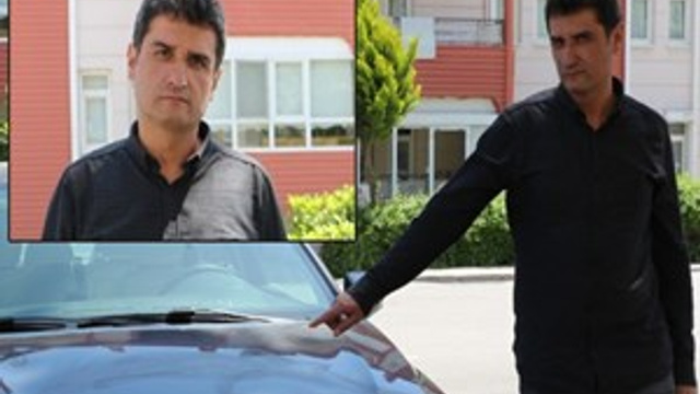 Öğretmenin aracına asitli saldırı!