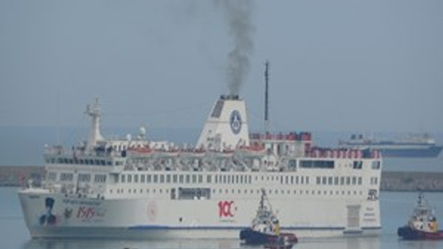 O gemi Samsun’a ulaştı!