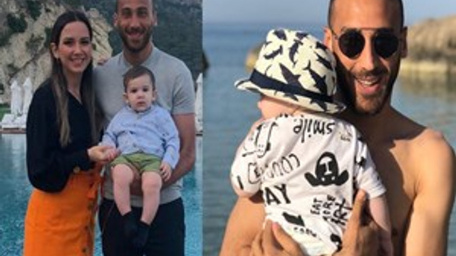 Cenk Tosun ailesiyle yorgunluk atıyor