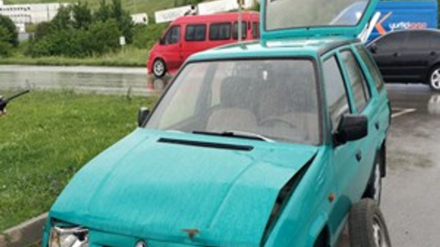 Hastane yolunda kaza: 1 yaralı