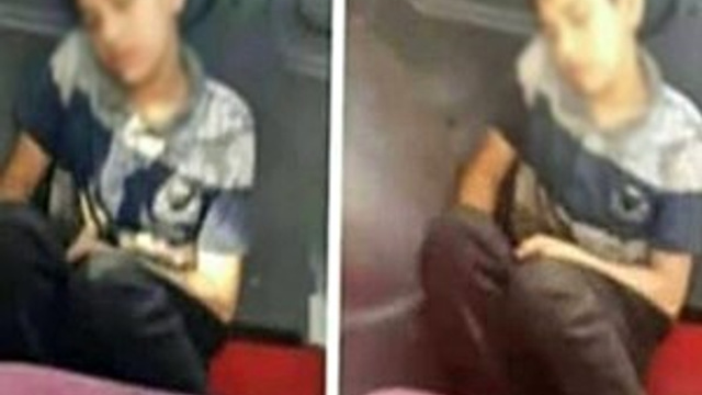 Üstü kirli diye koltuğa oturulmayan çocuk konuştu