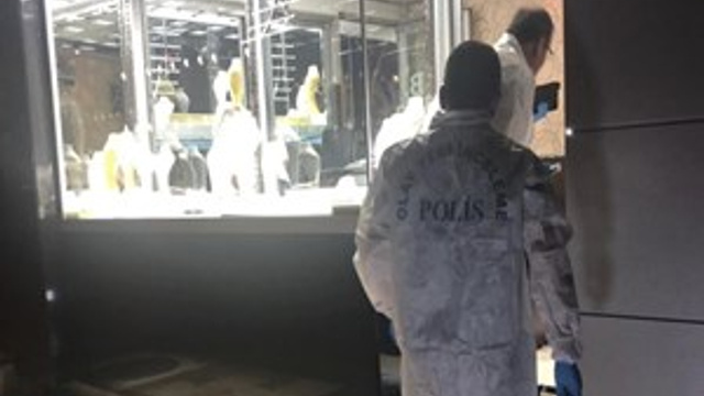 Denizli’de kuyumcu soygunu