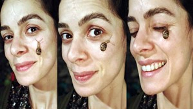 Özge Özpirinçci’den ‘Sümüklü böcekli’ paylaşım
