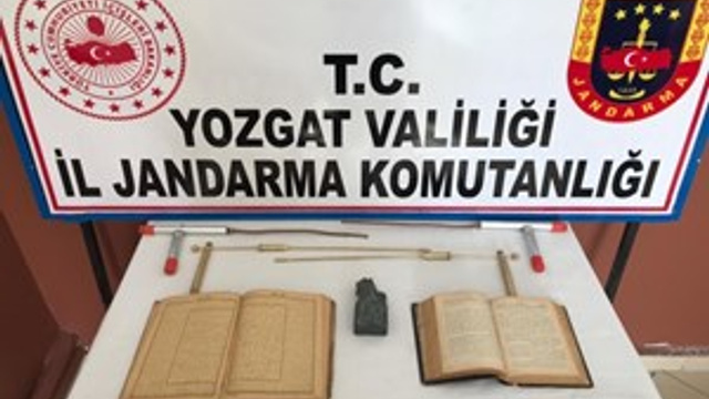 Yozgat’ta tarihi eser kaçakçılığı