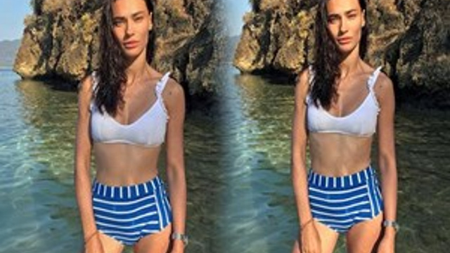 Saadet Işıl Aksoy'dan 'photoshoplu' ve 'photoshopsuz' paylaşım