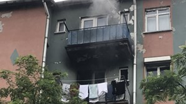 Ataşehir’de yangın