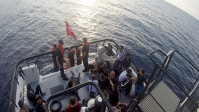 Muğla'da göçmen teknesi battı!