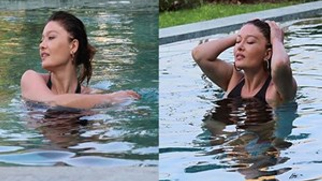Nurgül Yeşilçay'dan tatil pozları