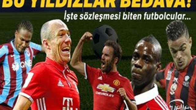 Bu yıldızlar bedava