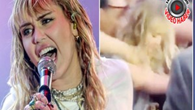 Miley Cyrus'a sokak ortasında taciz!