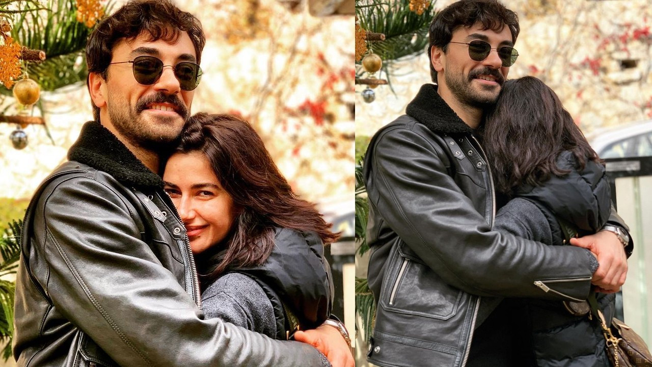 Nesrin Cavadzade ve Gökhan Alkan'dan aşk pozları