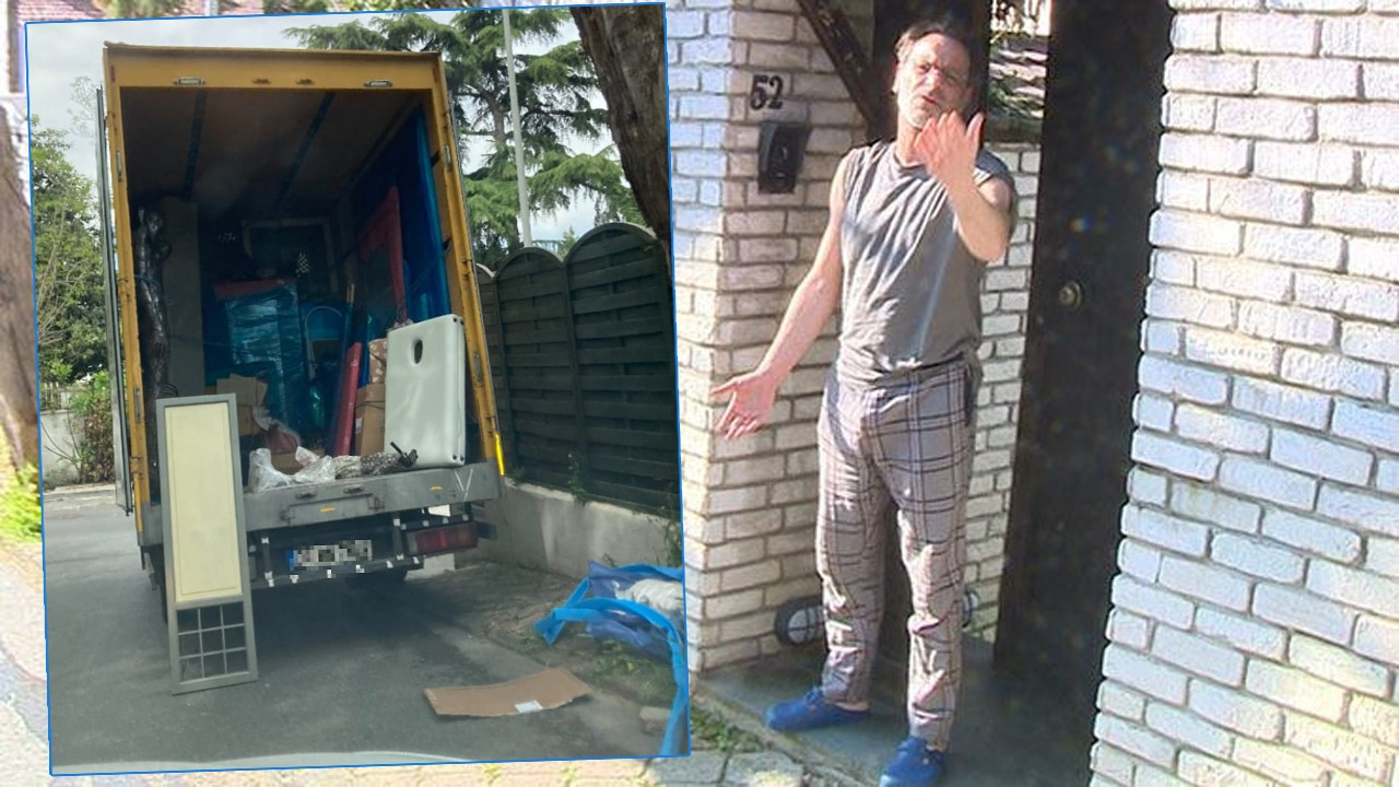 Ozan Güven'in İstanbul'daki eşyaları kamyona yüklendi