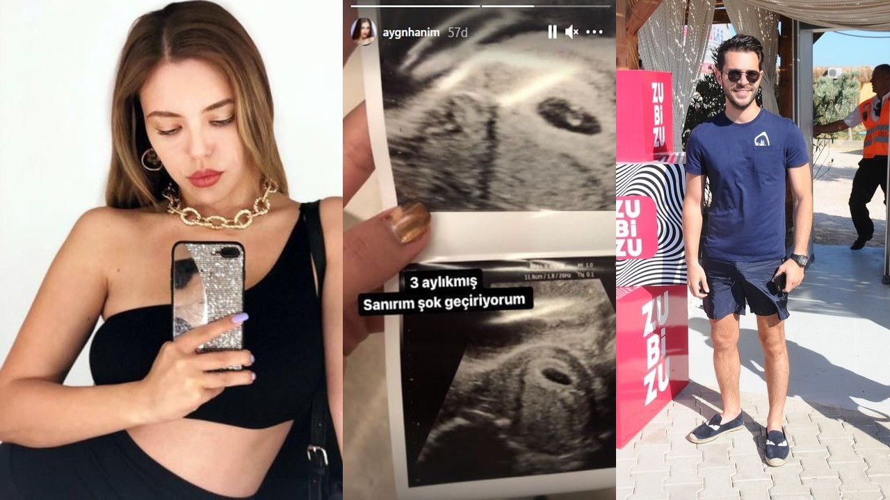 Aygün Aydın'ın hamilelik paylaşımı sosyal medyayı salladı
