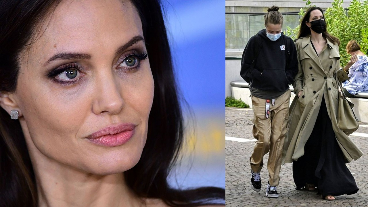 Shiloh'un boyu Angelina Jolie'ye yetişti