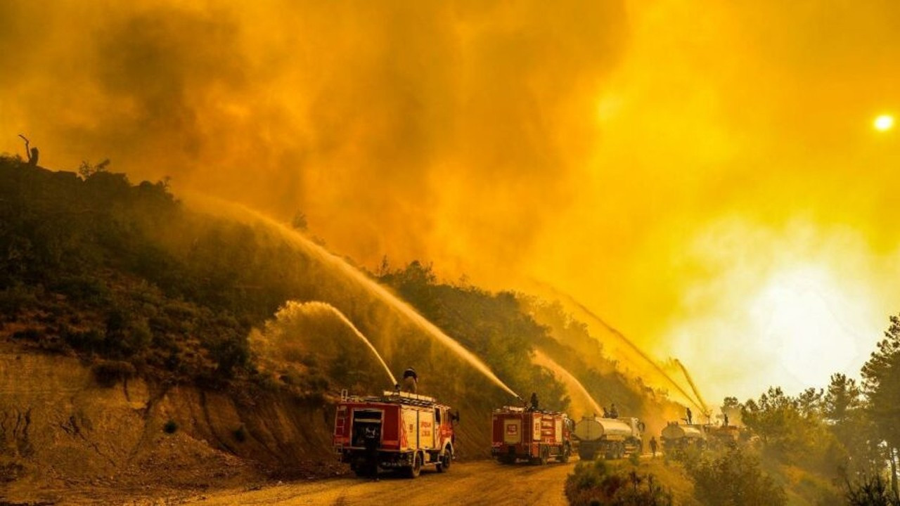 Manavgat’taki büyük yangın 8’inci gününde