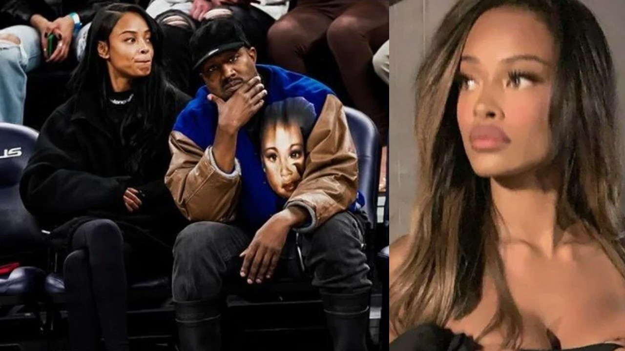 Kanye West 22 yaşındaki model sevgilisiyle görüntülendi