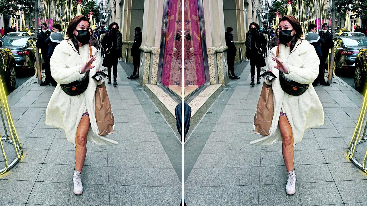 Pınar Altuğ Nişantaşı sokaklarında koşarken görüntülendi