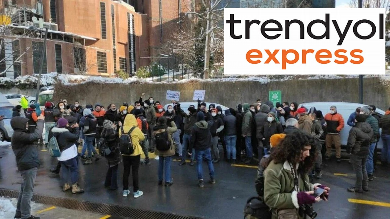 Trendyol Express çalışanlarından süresiz eylem kararı