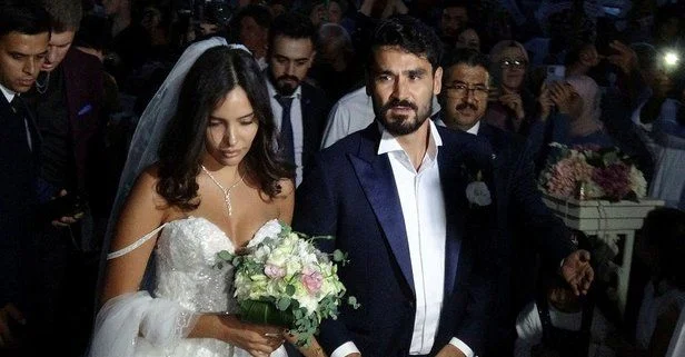 İlkay Gündoğan Balıkesir'deki köyünde düğün yaptı