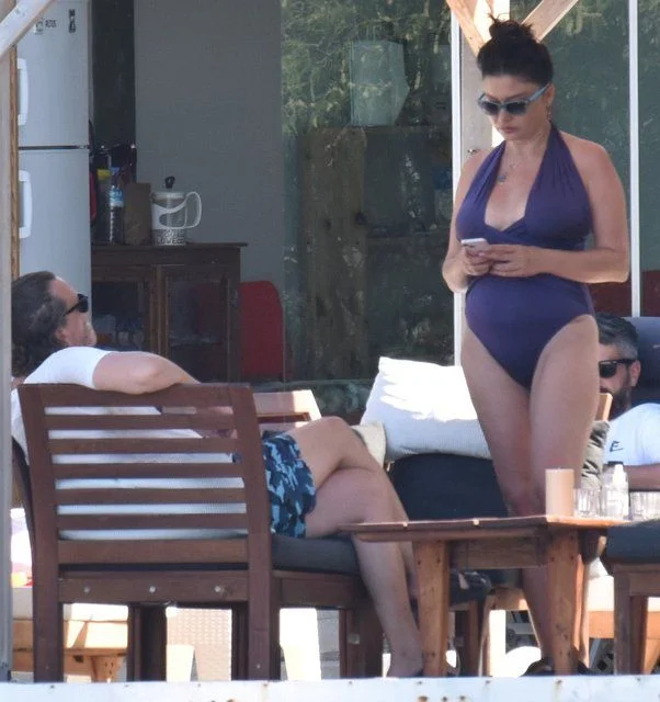 Nurgül Yeşilçay ve Necati Kocabay'ın tatil neşesi