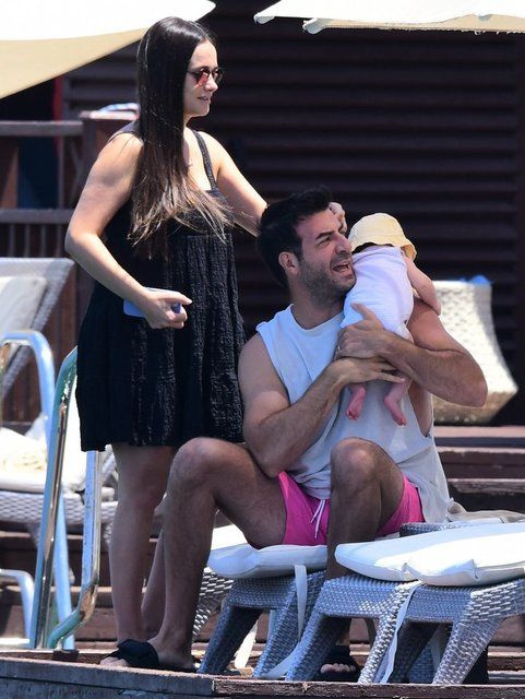 İsmail Demirci - Hande Soral çiftinin tatil romantizmi