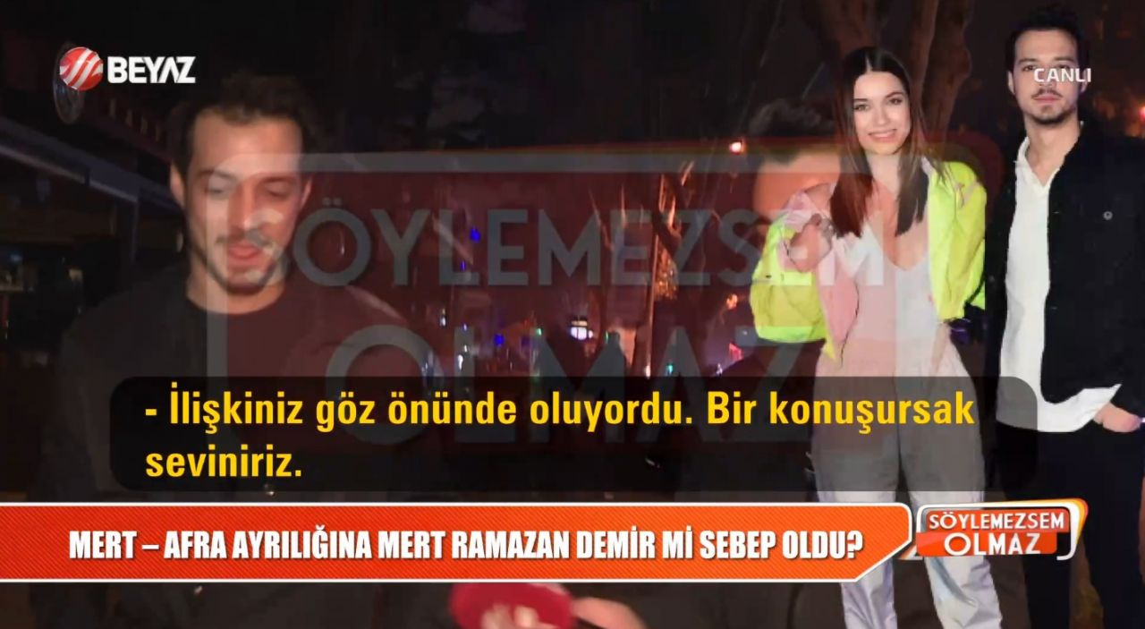 Mert Yazıcıoğlu'ndan bomba Afra Saraçoğlu ve Mert Ramazan Demir açıklaması!