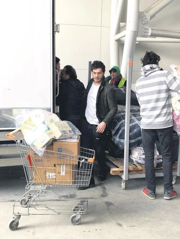 Burcu Biricik, Burak Deniz, Kaan Yıldırım ve Pınar Deniz tüm gün çalıştı