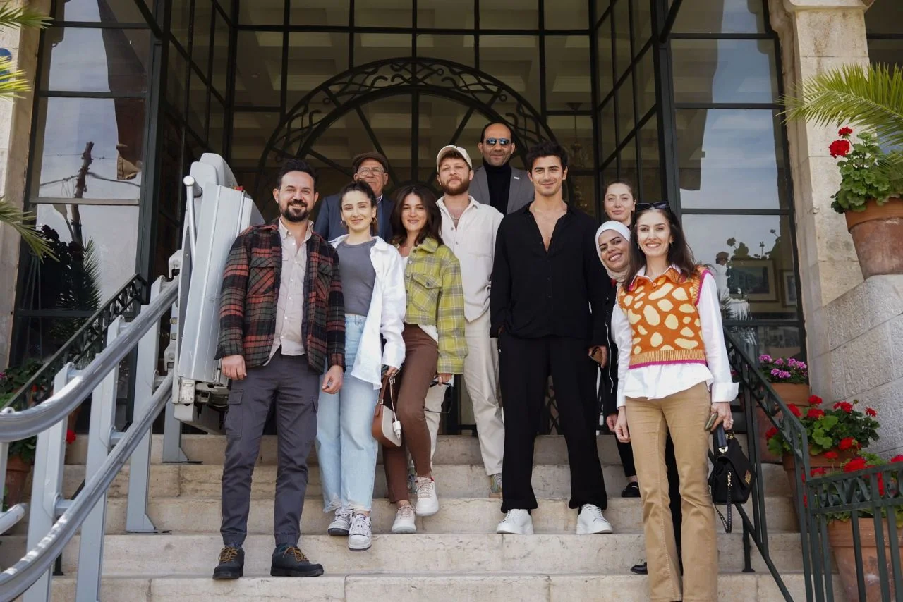 Ünlü oyuncular Ürdün'e gitti