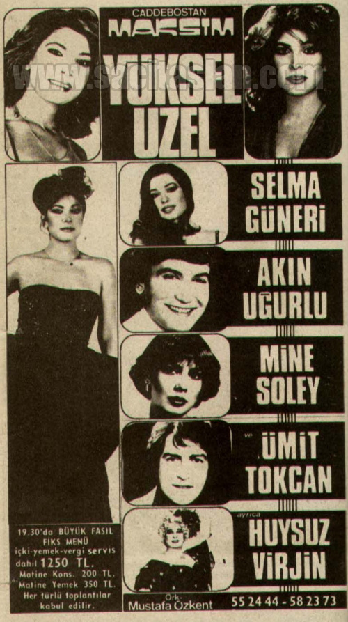 Eski Gazino İlanları